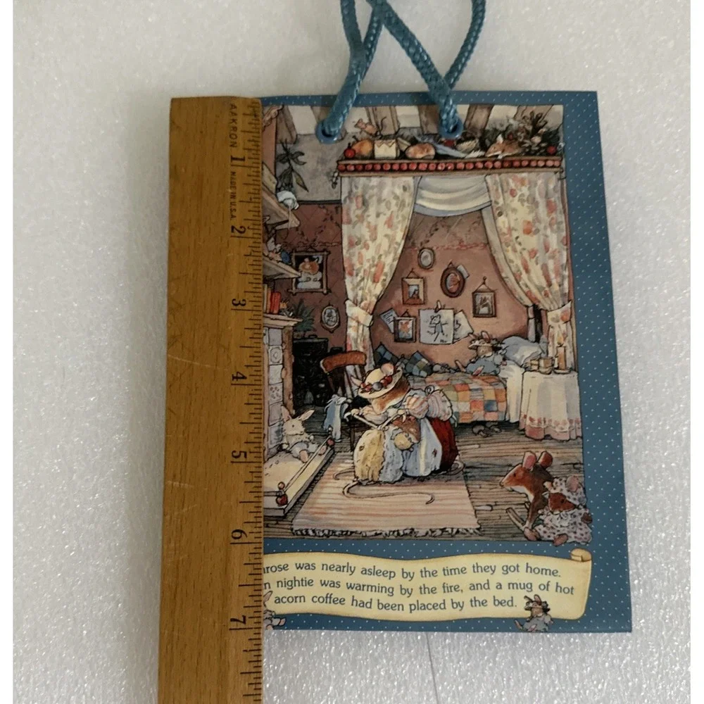 New Brambly Hedge Small Gift Bag Jill Barklem 1990